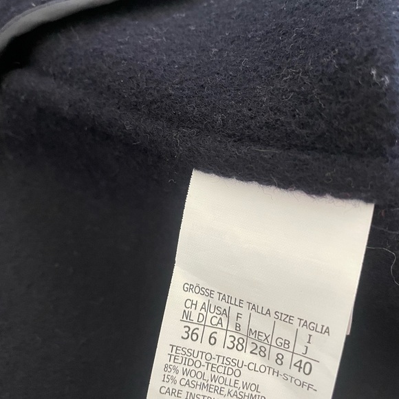 ‘S MaxMara Black Coat - Picture 4 of 6